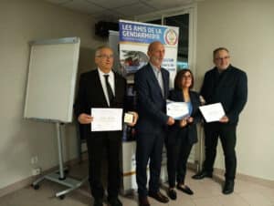 Remise de Palmes 2024 - Les Amis de la Gendarmerie.- Fondation du Bénévolat