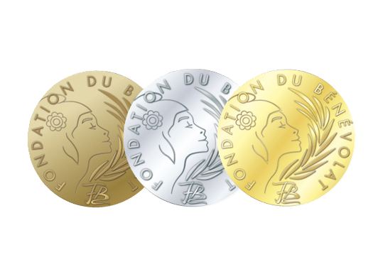 Nouvelles Médailles des Palmes du Benevolat