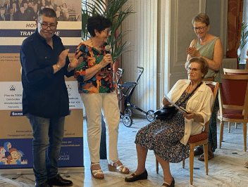Remise de la Palme d’Honneur par Mme Hinet à Mme Davenier St-Cyr-sur-Loire_Juillet 2026